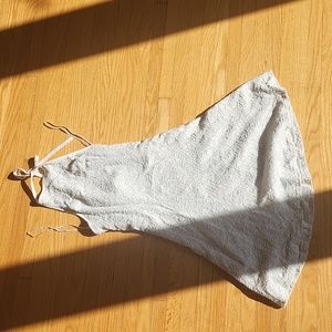 Streetwear Society White Lace Halter Dress